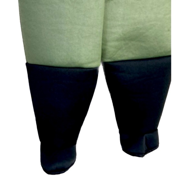 RUBIE’S Fisherman Halloween Costume 3-Pieces Jumpsuit Hat Fishing Rod Sz 3T-4T - Picture 7 of 8